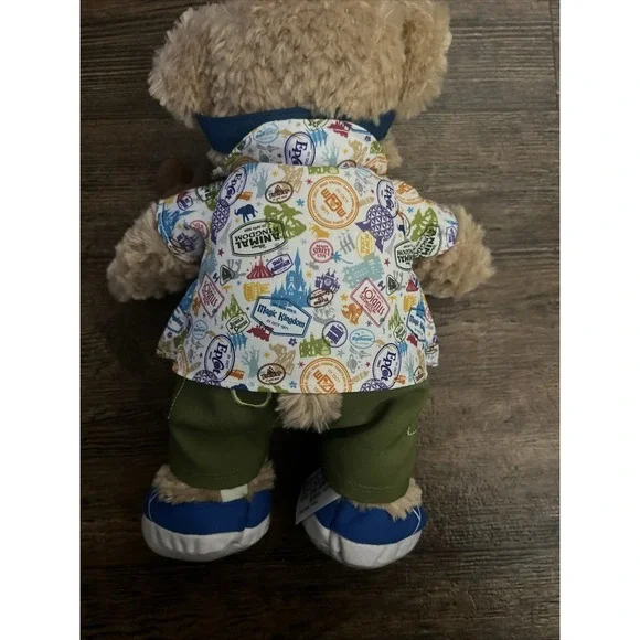 Disney World Duffy Bear 2018 Plush Mickey Bar Souvenir Outfit Hat - Picture 5 of 7